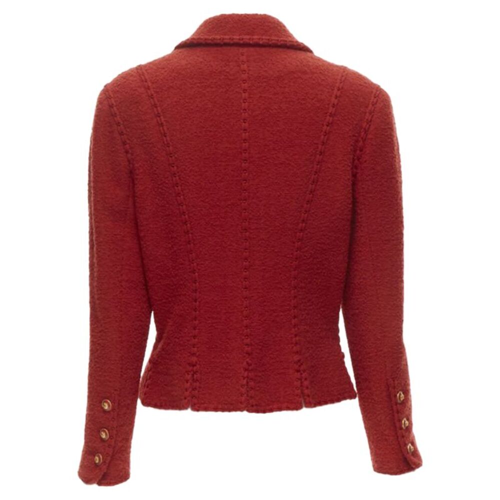 Chanel boucle tweed boned corset jacket - Picture 6 of 6